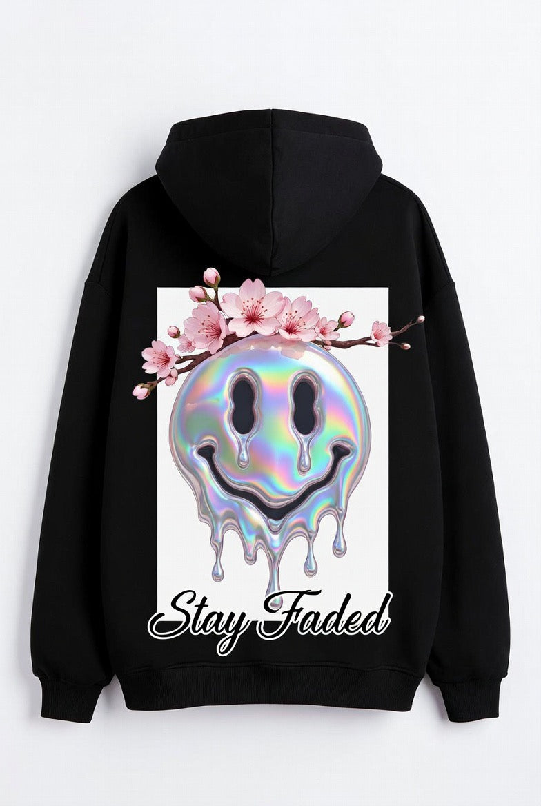 Stay Faded Unisex Essential Hoodie Black